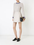 A-line mini skirt