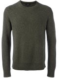 ribbed crew neck jumper