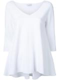 micro crepe trapeze sweater