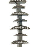 narrow 'Bone' diamond cuff 