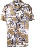 Hawaiian print shirt