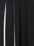 pleated midi dress