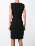 glass stone embellished dress