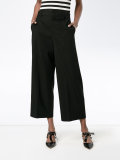cropped wide-leg trousers 