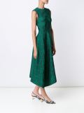 herringbone cloqué sleeveless dress 