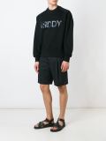 'Middy'标志刺绣毛衣