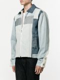 panelled denim jacket 