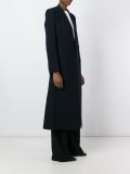 raw cut long coat