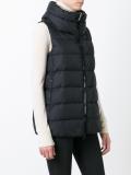 sleeveless padded jacket 