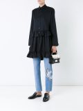 ruffle detail tunic top