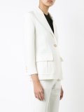 broad lapel blazer