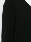 v-neck knit blouse