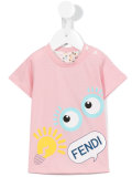 logo print T-shirt