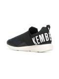logo print slip-on sneakers