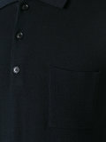 contrast stripe polo shirt 