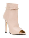 open-toe boots