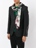 tropical print scarf 