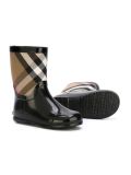 House Check rain boots