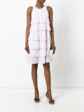 layered flared dress