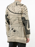 Hanten Hokusai Mandala cardigan