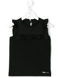ruffled tank top