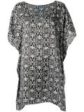 printed beach dress
