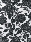 roses print shortsleeved shirt