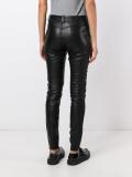studded lambskin trousers
