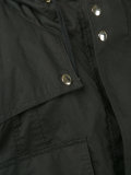 hooded duffle coat 