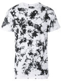 splatter print T-shirt