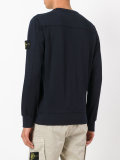 logo patch sweatshirt