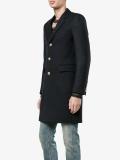 military button coat