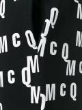 all-over logo print track pants