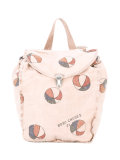 ball print backpack