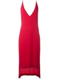 asymmetric slip dress