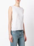 distressed tank top