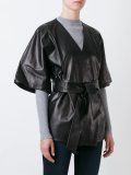 和服款系腰带夹克