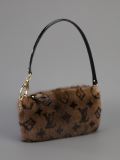 mink fur shoulder bag 