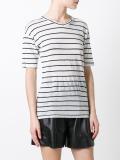 striped T-shirt
