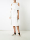 cold shoulder panel top