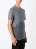 skyline print T-shirt