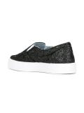glittery slip-on sneakers