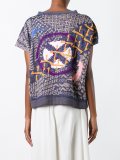 abstract knit T-shirt 