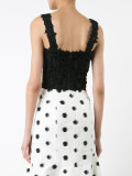 lace cropped top