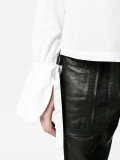 voluminous cuff blouse