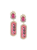 'Moodz Love' clip-on earrings