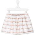 sweetie stripe jacquard skirt