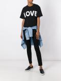 love print T-shirt