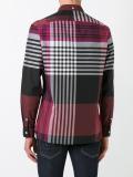 plaid print shirt