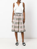 printed midi skirt 